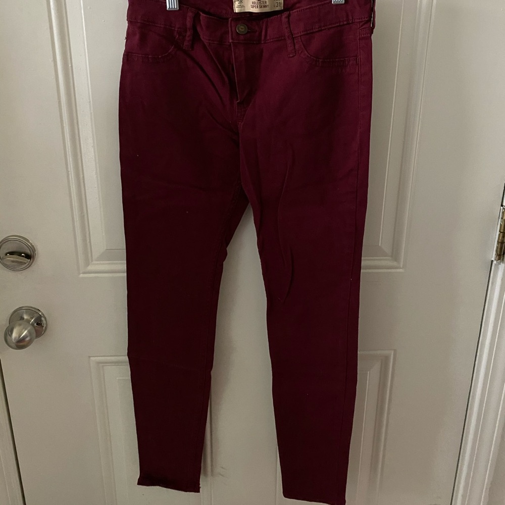Maroon pants